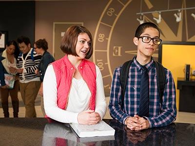 Students at the Navigation Station